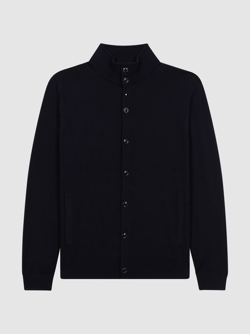 Harlow Merino Button Through Jumper