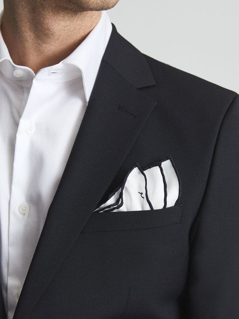 Ceremony Plain Silk Pocket Square