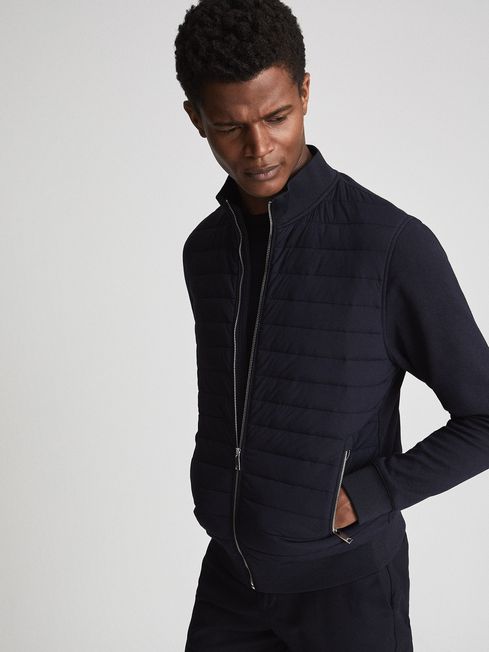 Flintoff Quilted Hybrid Jacket