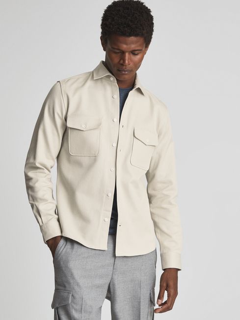 Arlo Cotton Canvas OverShirt