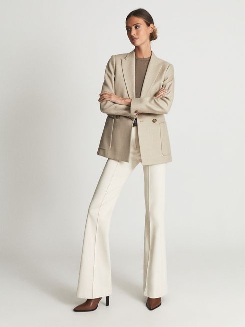Larsson Double Breasted Twill Blazer