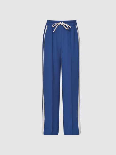 Frazer Wide Leg Side Stripe Trousers