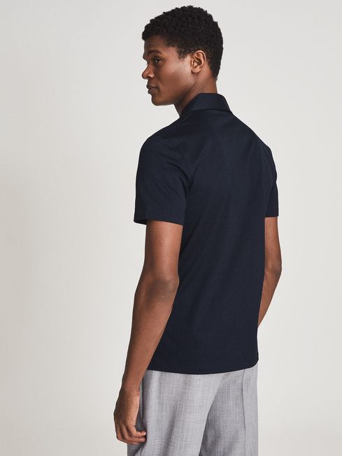 Caspa Mercerised Cotton Jersey Shirt