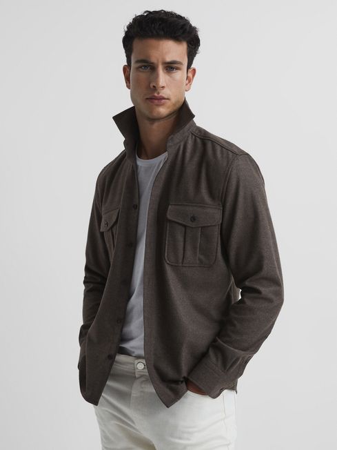 Chase Brushed Twin Pocket OverShirt