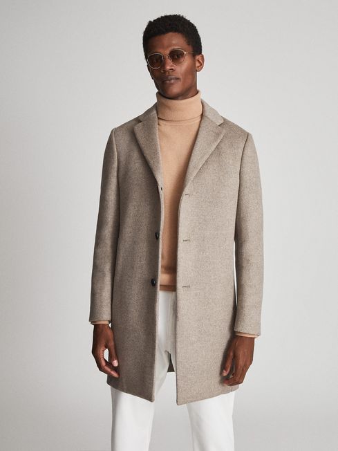 Gable Wool-blend Epsom OverCoat