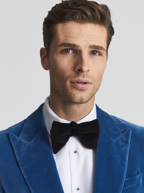 Hike Velvet Bow Tie