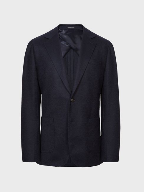 Lucker Single Breasted Brushed Blazer