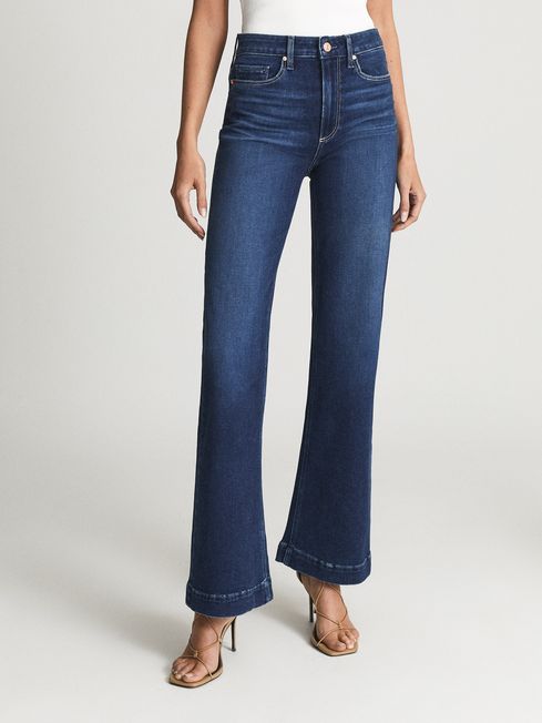 Leenah Paige High Rise Flared Jeans