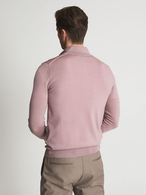 Blackhall Merino Wool Zip Neck Jumper