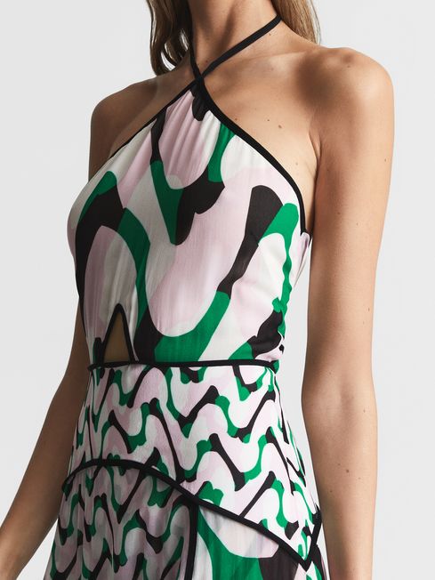 Alex Cut-Out Midi Dress