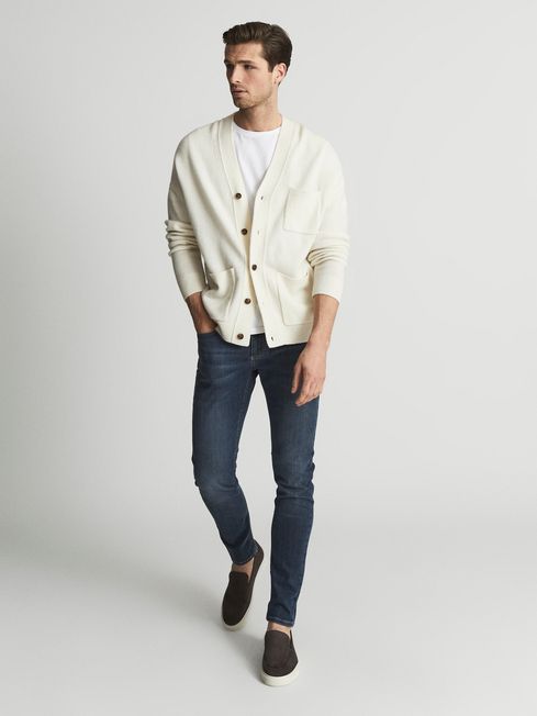 James Skinny Super Skinny Washed Jeans