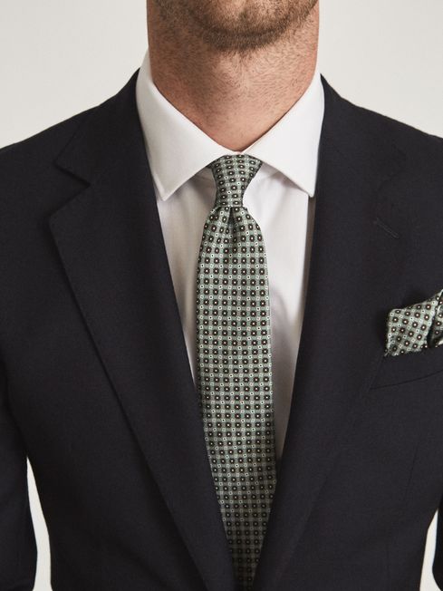Bampton Silk Pocket Square