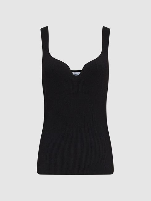 Daisy Sweetheart Neck Top