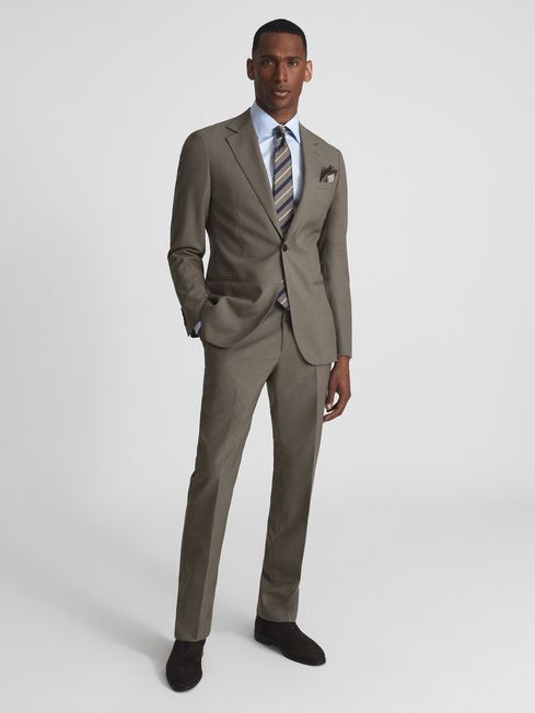 Fine Single Breasted Wool Blazer