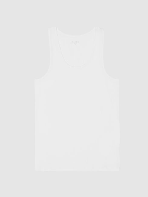 Vinnie Stretch Organic Cotton Nightwear Vest