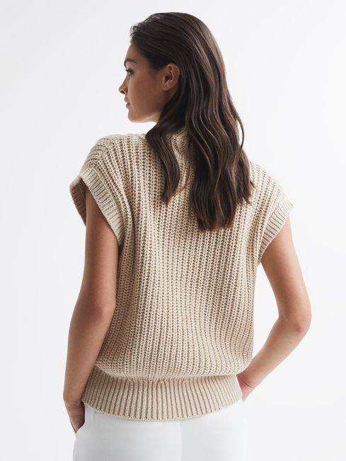 Clodah Sleeveless Cable Knit Cami