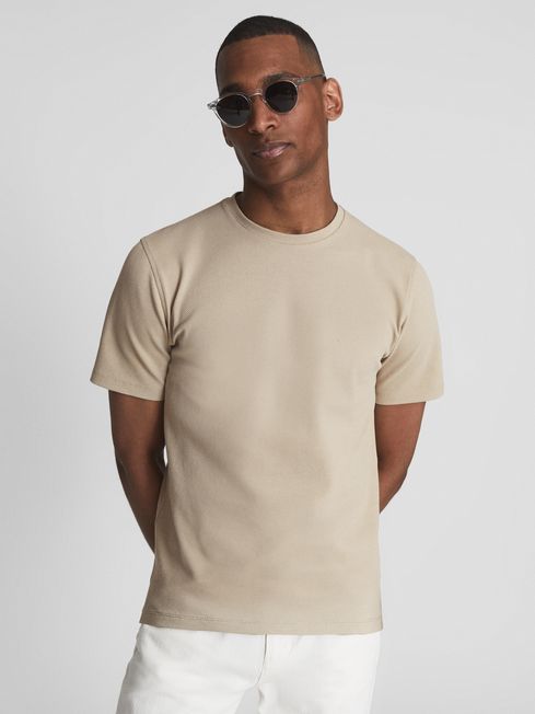 Preston Honeycomb Crew Neck T-Shirt