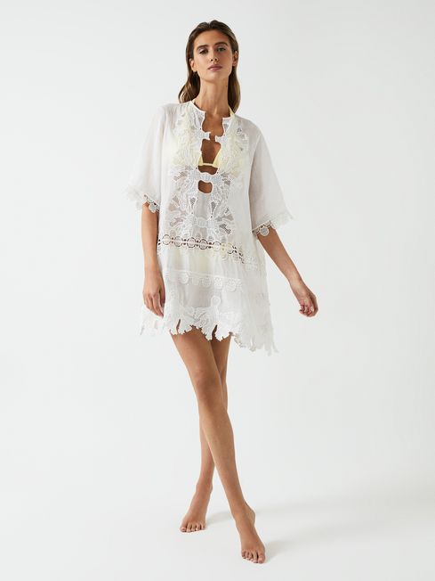 Etta Embroidered Kaftan