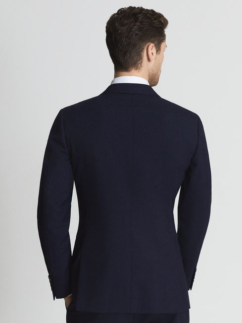Bold Single Breasted Wool Blazer