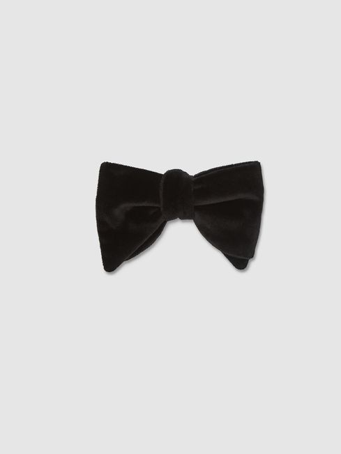 Hike Velvet Bow Tie