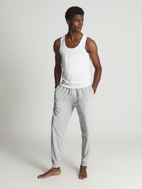 Vinnie Stretch Organic Cotton Nightwear Vest