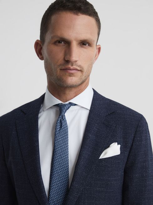 Dunn Textured Slim Fit Blazer