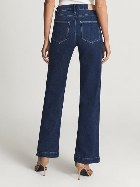 Leenah Paige High Rise Flared Jeans