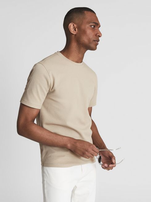 Preston Honeycomb Crew Neck T-Shirt
