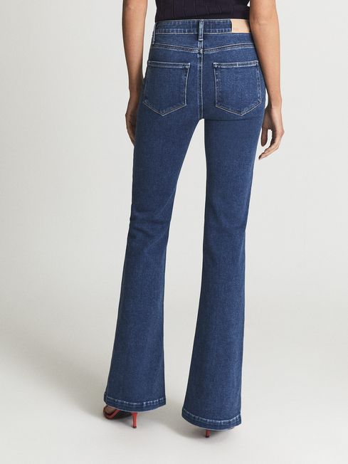 Genevieve Paige High Rise Flared Jeans