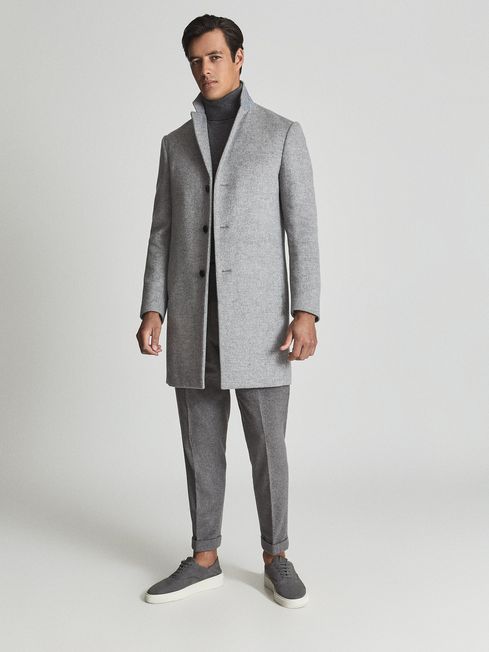 Gable Wool-blend Epsom OverCoat