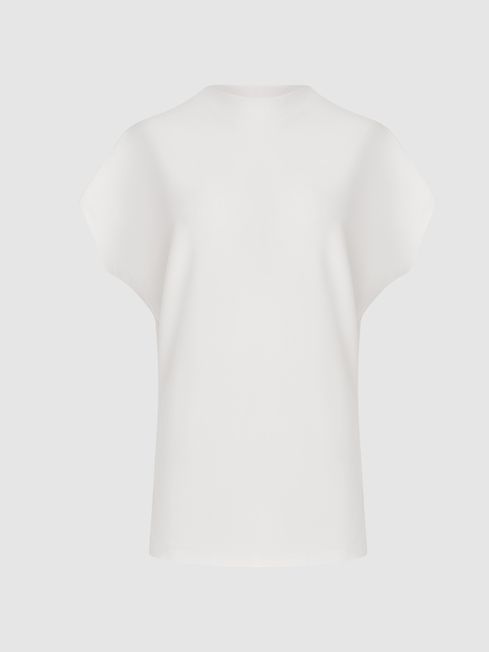 Poppy High Neck Jersey Top