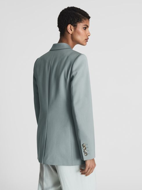 Skye Double Breasted Wool Blend Blazer
