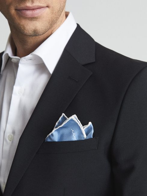 Ceremony Plain Silk Pocket Square