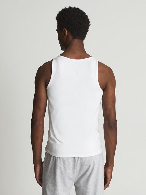 Vinnie Stretch Organic Cotton Nightwear Vest