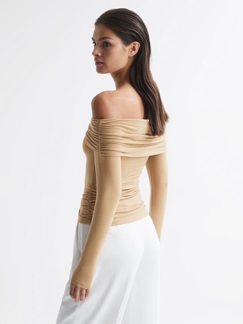 Hudson Off-Shoulder Long Sleeve Top