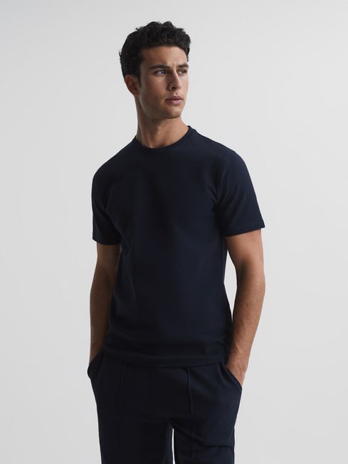 Preston Honeycomb Crew Neck T-Shirt