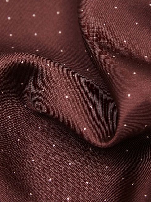 Liam Silk Polka Dot Tie