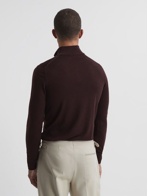 Blackhall Merino Wool Zip Neck Jumper