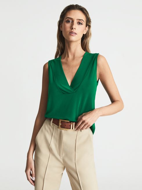 Taylor V-Neck Shell Blouse