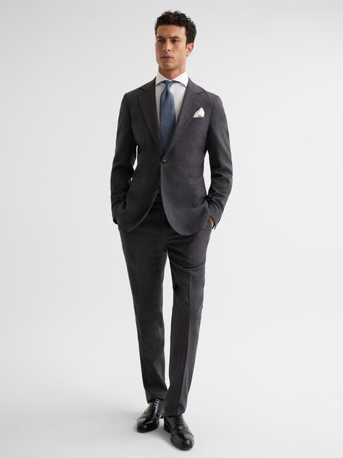Bamburgh Single Breasted Puppytooth Blazer