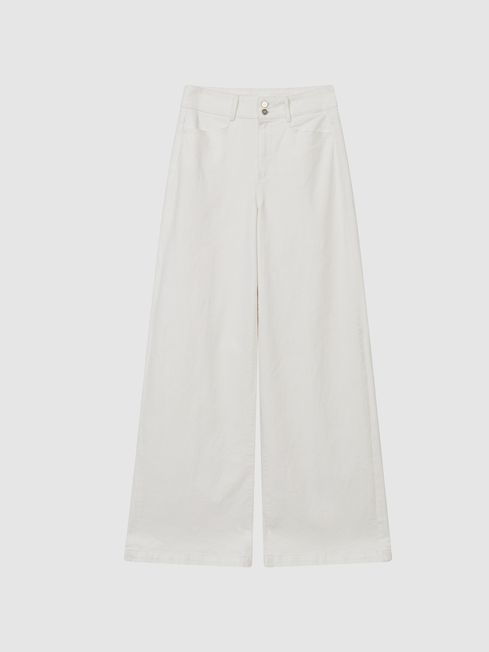Harper Paige Wide Leg Jeans