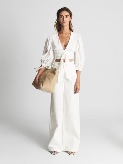 Harper Paige Wide Leg Jeans