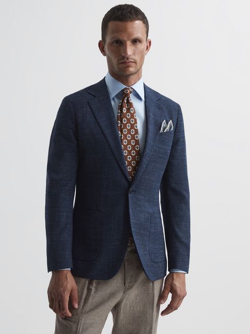 Seep Single Breasted Flecked Blazer