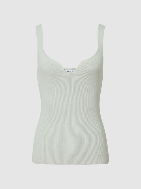 Daisy Sweetheart Neck Top