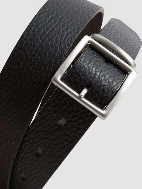 Cooper Grained Leather Belt