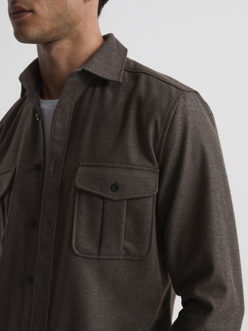 Chase Brushed Twin Pocket OverShirt