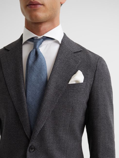 Bamburgh Single Breasted Puppytooth Blazer