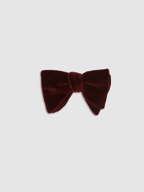 Hike Velvet Bow Tie