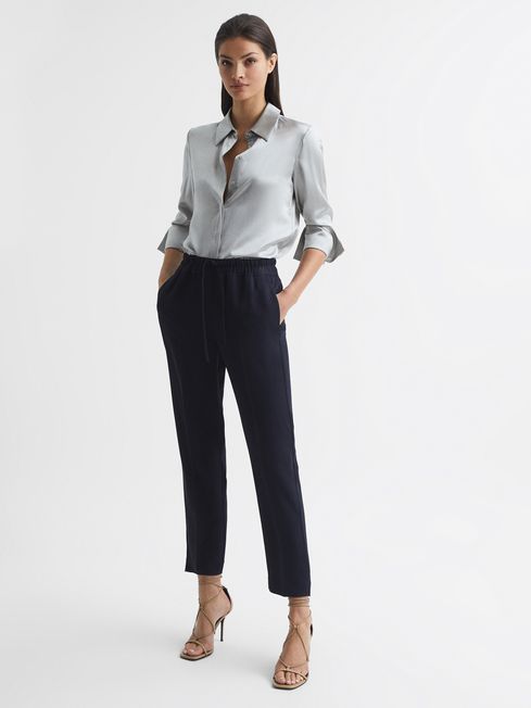 Hailey Pull On Tapered Trousers