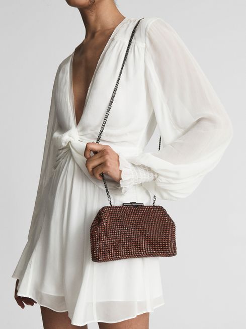 Adaline Embellished Clutch Bag